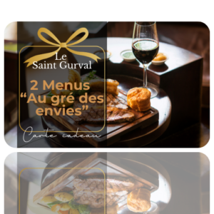 2 Menus "Au gré des envies"