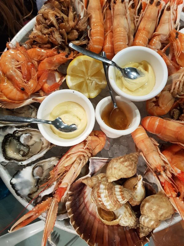 Fruits de mer de qualité fruits de mer